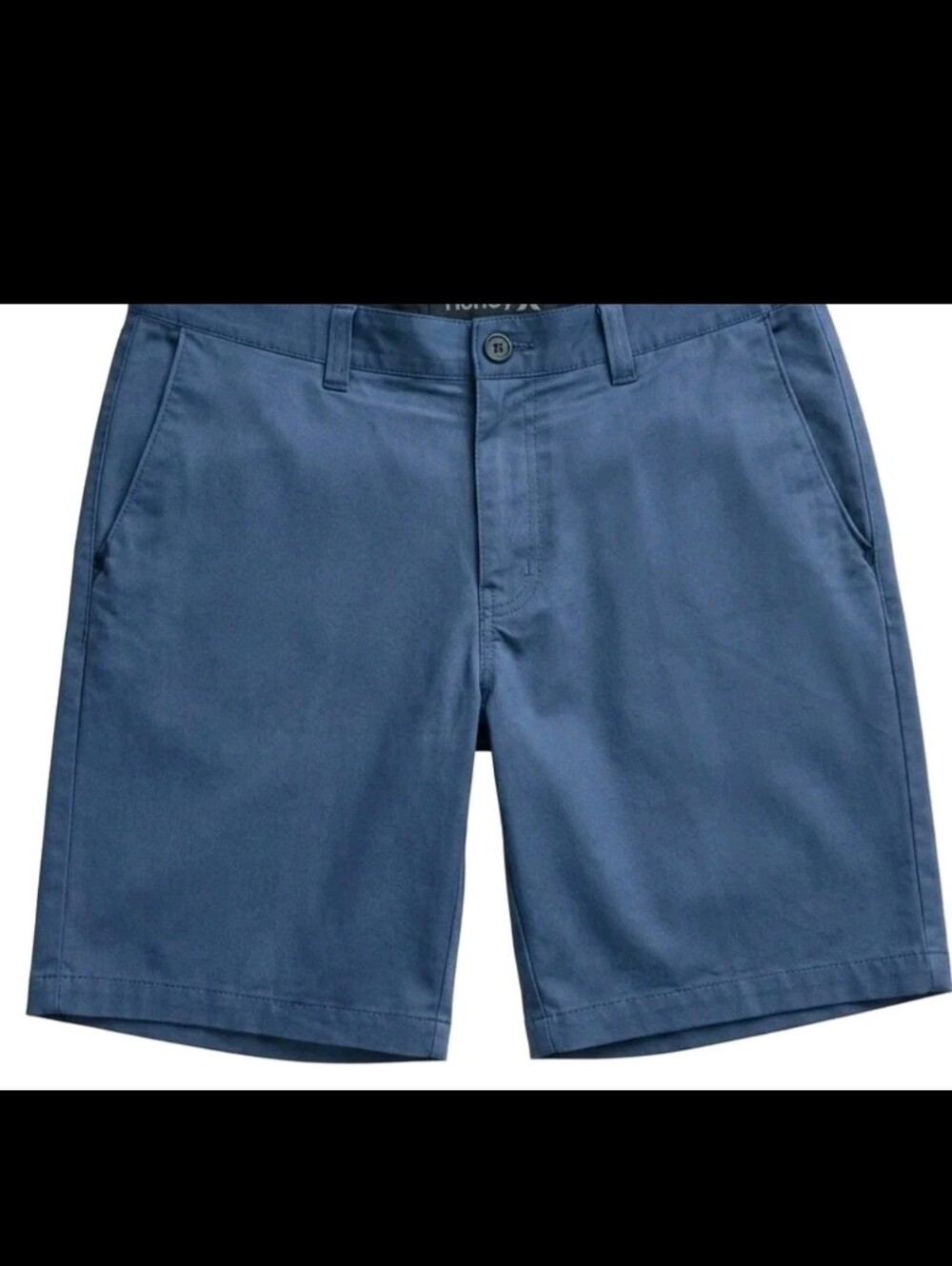 Travis Mathew Men's Performance Golf Shorts Size 36 Blue Navy Stretch Flat Front
